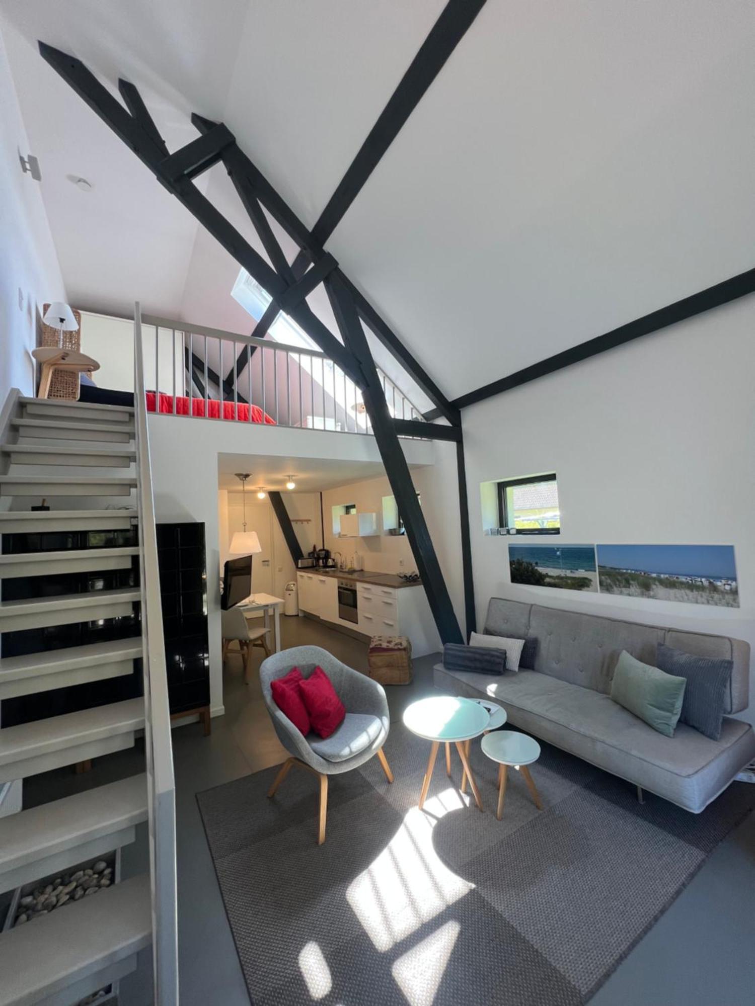 Apartament Haus Dohrmann - Mit Direktem Strandzugang,moderne, Ruhig Gelegene Mit Terrasse Binz